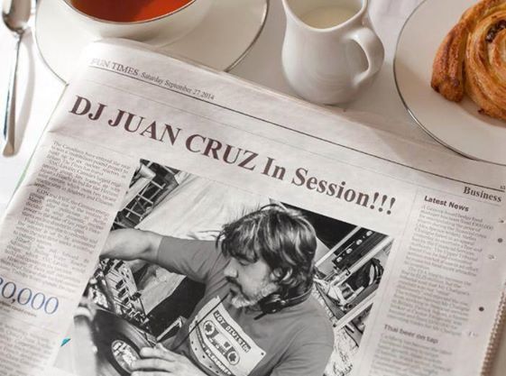 DJ Juan Cruz in session